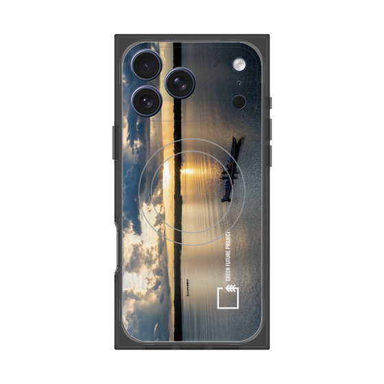 Premium Square Case with MagSafe［ Green Future Project - Landscape ］