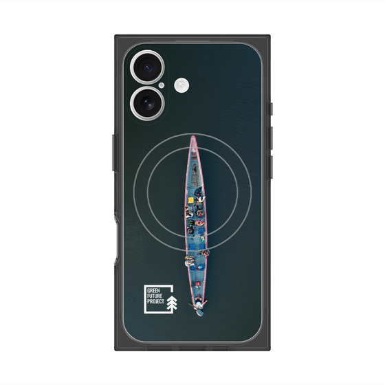 Premium Square Case with MagSafe［ Green Future Project - Landscape2 ］