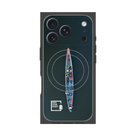 Premium Square Case with MagSafe［ Green Future Project - Landscape2 ］