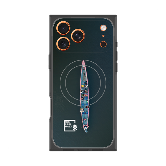 Premium Square Case with MagSafe［ Green Future Project - Landscape2 ］