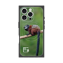 Premium Square Case with MagSafe［ Green Future Project - Saddle-backTamarin ］