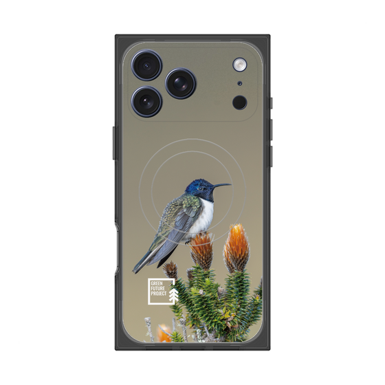 Premium Square Case with MagSafe［ Green Future Project - Ecuadorian Hillstar ］