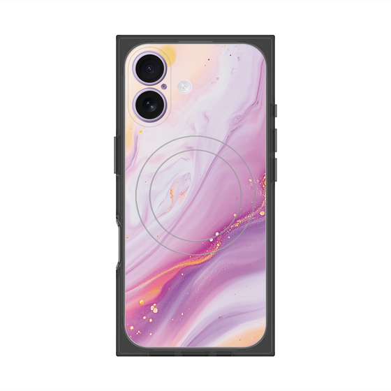 Premium Square Case with MagSafe［ Color Rain - Original - Moonlit Mauve ］