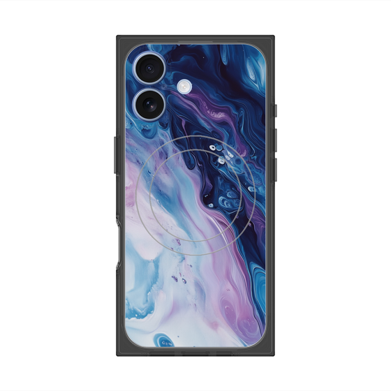 Premium Square Case with MagSafe［ Color Rain - Original - Twilight Ink ］