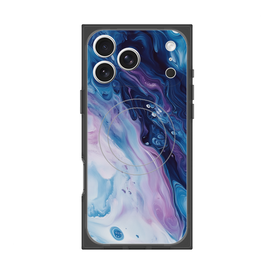 Premium Square Case with MagSafe［ Color Rain - Original - Twilight Ink ］