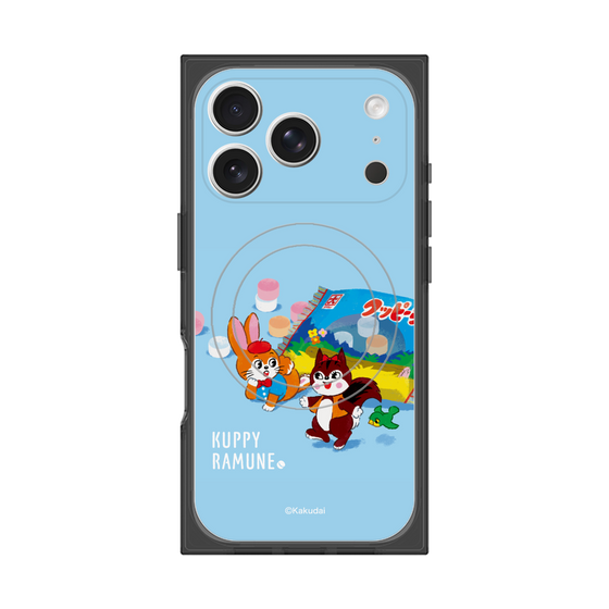 Premium Square Case with MagSafe［ Kuppy Ramune - Drawing 1 ］