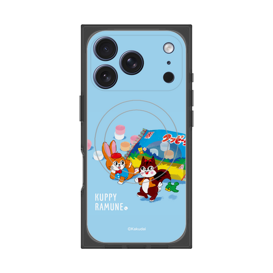 Premium Square Case with MagSafe［ Kuppy Ramune - Drawing 1 ］
