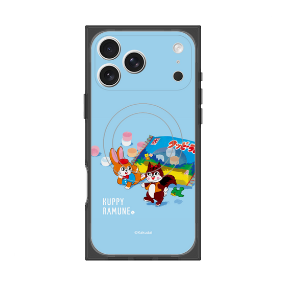 Premium Square Case with MagSafe［ Kuppy Ramune - Drawing 1 ］
