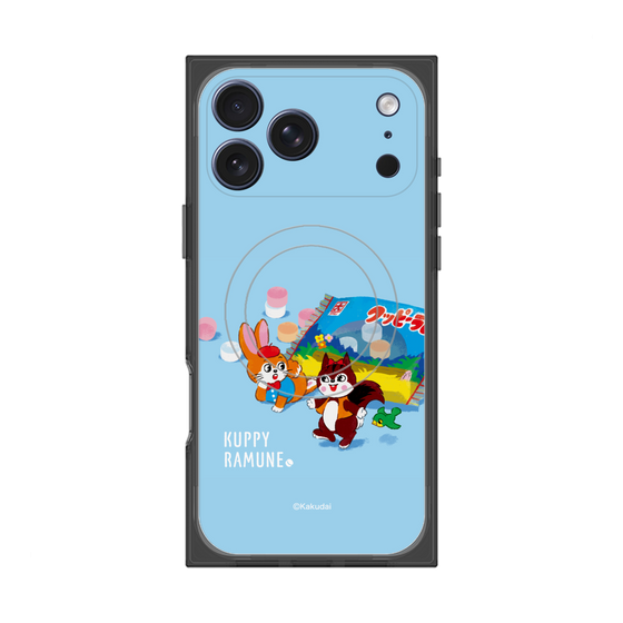 Premium Square Case with MagSafe［ Kuppy Ramune - Drawing 1 ］