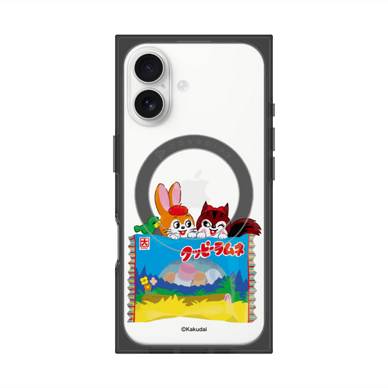 Premium Square Case with MagSafe［ Kuppy Ramune - Drawing 3 ］