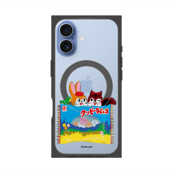 Premium Square Case with MagSafe［ Kuppy Ramune - Drawing 3 ］