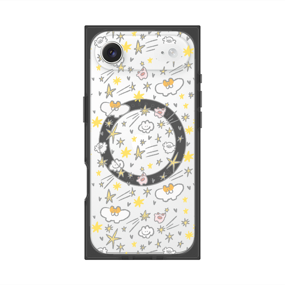 Premium Square Case with MagSafe［ Mokmokchan - Stars ］