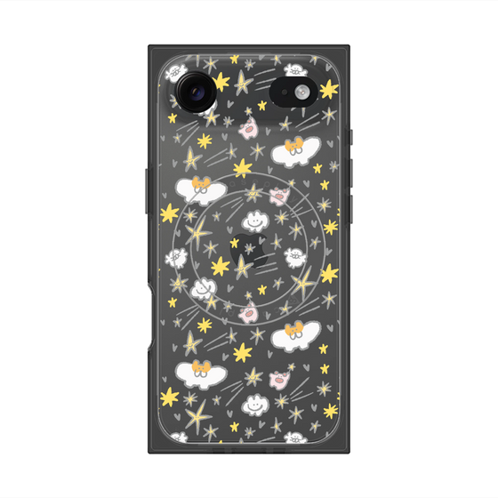 Premium Square Case with MagSafe［ Mokmokchan - Stars ］