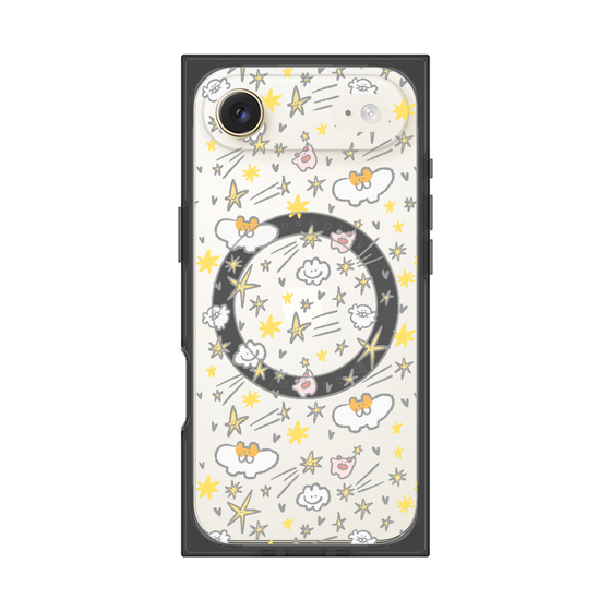 Premium Square Case with MagSafe［ Mokmokchan - Stars ］