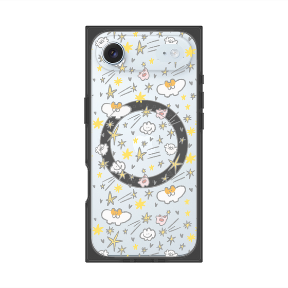 Premium Square Case with MagSafe［ Mokmokchan - Stars ］