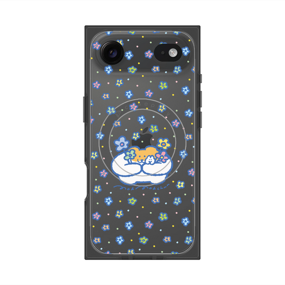 Premium Square Case with MagSafe［ Mokmokchan - Flowers ］