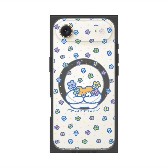 Premium Square Case with MagSafe［ Mokmokchan - Flowers ］