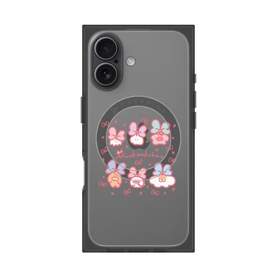 Premium Square Case with MagSafe［ Mokmokchan - Ribbons ］