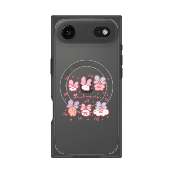 Premium Square Case with MagSafe［ Mokmokchan - Ribbons ］