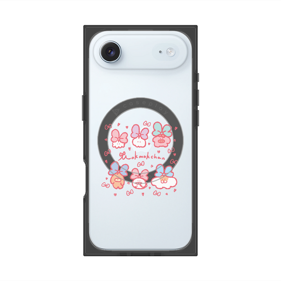 Premium Square Case with MagSafe［ Mokmokchan - Ribbons ］