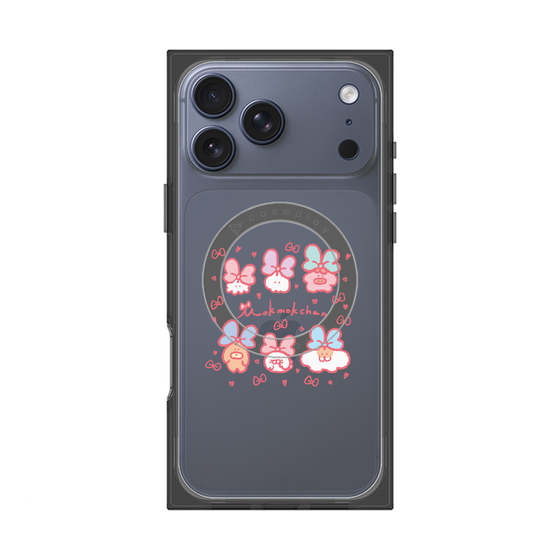 Premium Square Case with MagSafe［ Mokmokchan - Ribbons ］