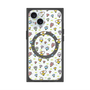 Premium Square Case with MagSafe［ Mokmokchan - Flower - All-over Pattern ］