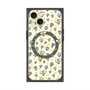 Premium Square Case with MagSafe［ Mokmokchan - Flower - All-over Pattern ］