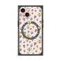 Premium Square Case with MagSafe［ Mokmokchan - Flower - All-over Pattern ］