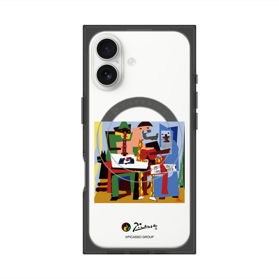 Premium Square Case with MagSafe［ PICASSO - Three Musicians ］