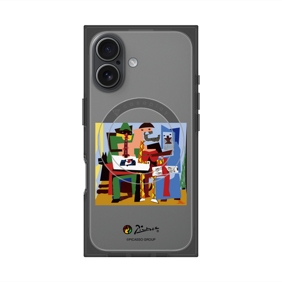 Premium Square Case with MagSafe［ PICASSO - Three Musicians ］
