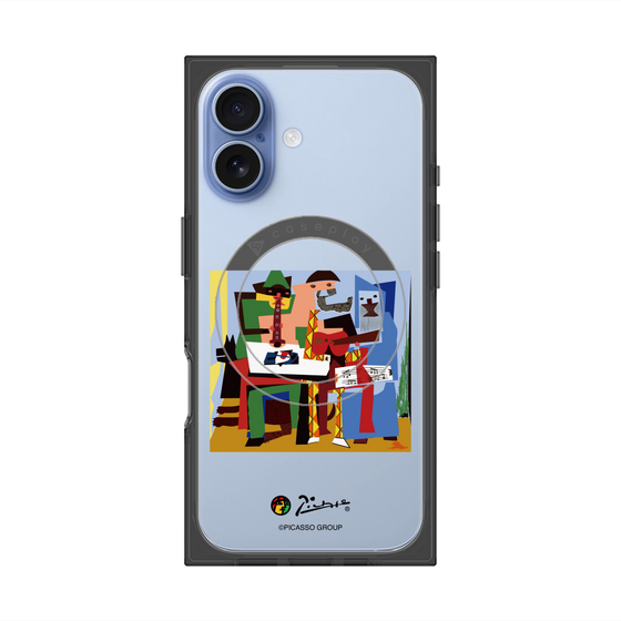 Premium Square Case with MagSafe［ PICASSO - Three Musicians ］