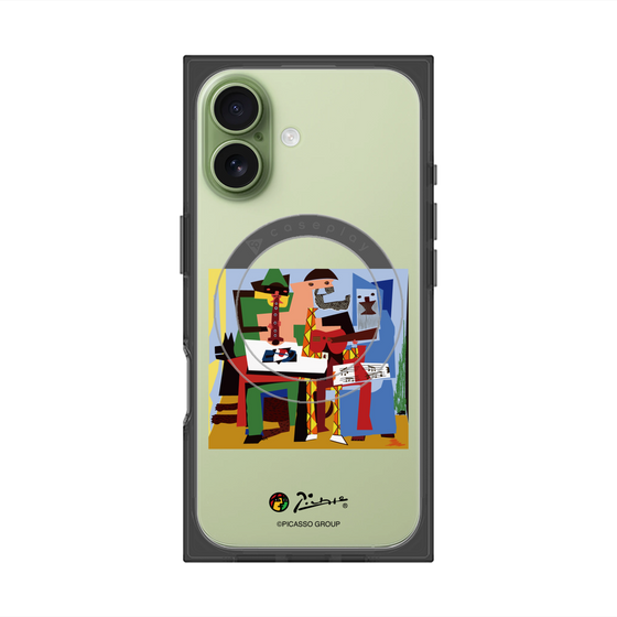 Premium Square Case with MagSafe［ PICASSO - Three Musicians ］