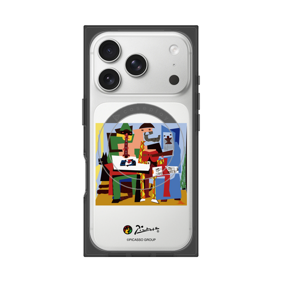 Premium Square Case with MagSafe［ PICASSO - Three Musicians ］