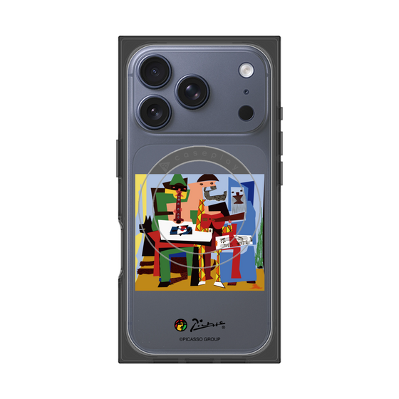 Premium Square Case with MagSafe［ PICASSO - Three Musicians ］