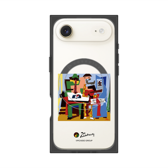 Premium Square Case with MagSafe［ PICASSO - Three Musicians ］