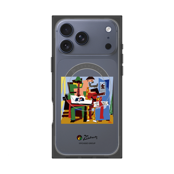 Premium Square Case with MagSafe［ PICASSO - Three Musicians ］