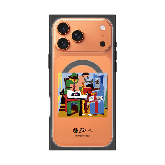 Premium Square Case with MagSafe［ PICASSO - Three Musicians ］