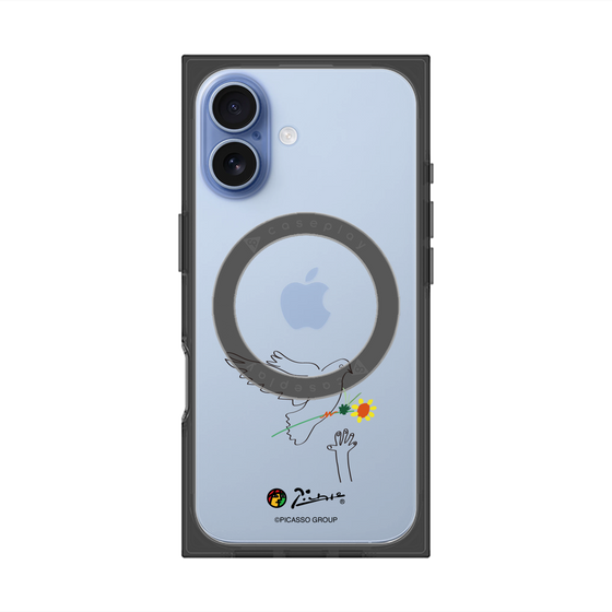 Premium Square Case with MagSafe［ PICASSO - Dove of Peace ］