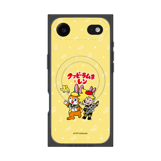 Premium Square Case with MagSafe［ Hatsune Miku × Kuppy Ramune - Kagamine Len × Kuppy - Chibi Illustration ］