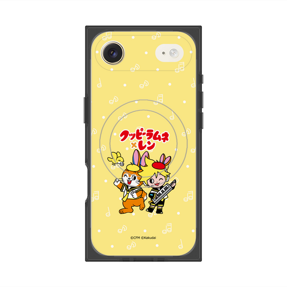 Premium Square Case with MagSafe［ Hatsune Miku × Kuppy Ramune - Kagamine Len × Kuppy - Chibi Illustration ］