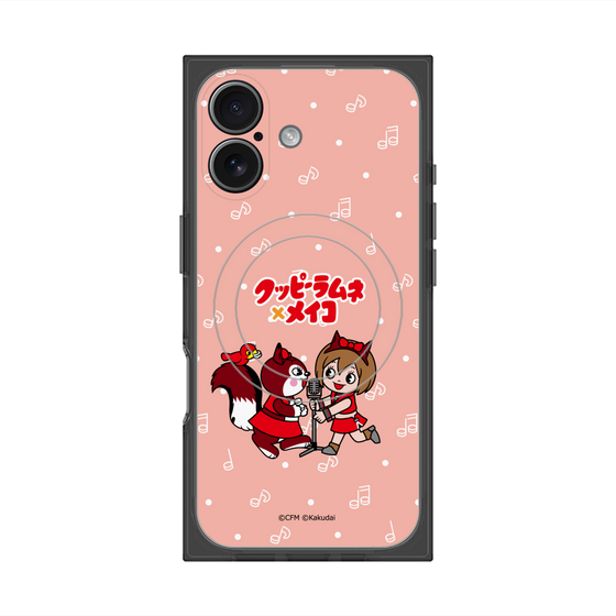 Premium Square Case with MagSafe［ Hatsune Miku × Kuppy Ramune - MEIKO × Ram - Chibi Illustration ］