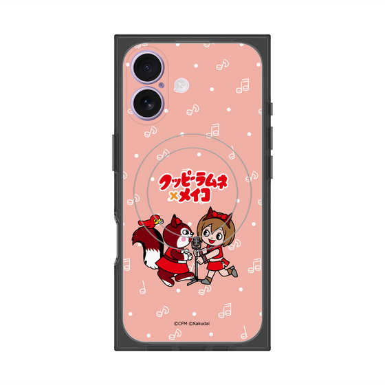 Premium Square Case with MagSafe［ Hatsune Miku × Kuppy Ramune - MEIKO × Ram - Chibi Illustration ］