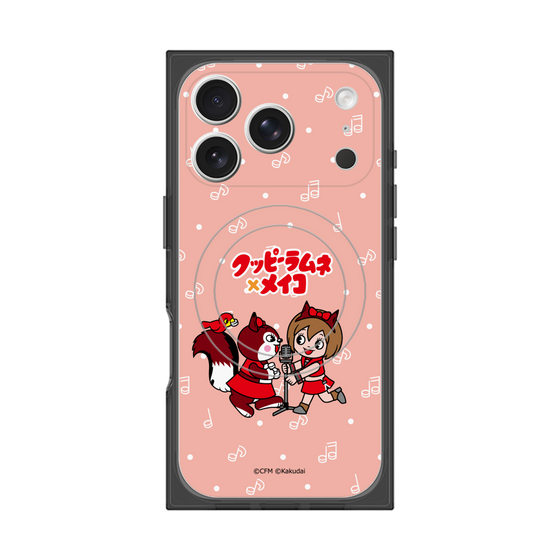 Premium Square Case with MagSafe［ Hatsune Miku × Kuppy Ramune - MEIKO × Ram - Chibi Illustration ］