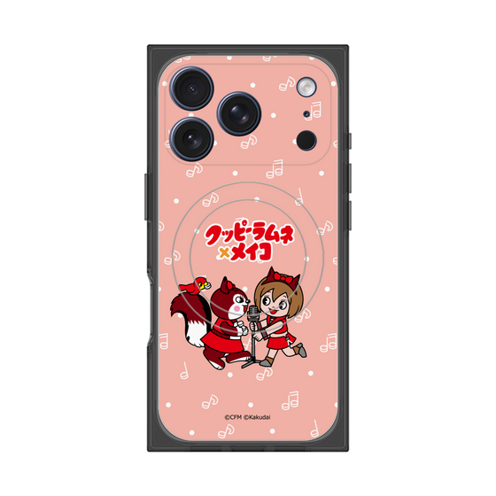 Premium Square Case with MagSafe［ Hatsune Miku × Kuppy Ramune - MEIKO × Ram - Chibi Illustration ］
