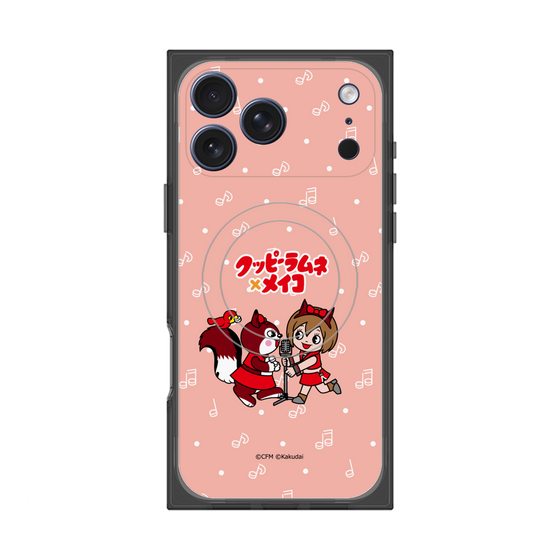 Premium Square Case with MagSafe［ Hatsune Miku × Kuppy Ramune - MEIKO × Ram - Chibi Illustration ］