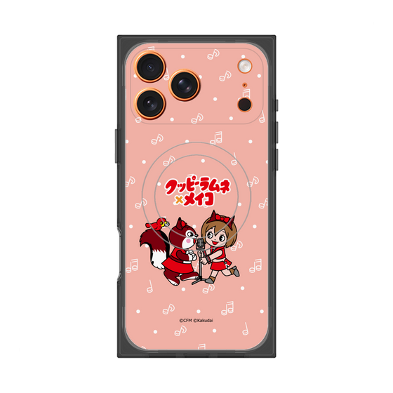 Premium Square Case with MagSafe［ Hatsune Miku × Kuppy Ramune - MEIKO × Ram - Chibi Illustration ］