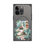 Premium Square Case with MagSafe［ Hatsune Miku × Kuppy Ramune - Hatsune Miku × Kuppy - Full-body Illustration 1 ］