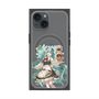 Premium Square Case with MagSafe［ Hatsune Miku × Kuppy Ramune - Hatsune Miku × Kuppy - Full-body Illustration 1 ］