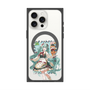 Premium Square Case with MagSafe［ Hatsune Miku × Kuppy Ramune - Hatsune Miku × Kuppy - Full-body Illustration 1 ］