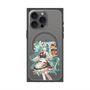 Premium Square Case with MagSafe［ Hatsune Miku × Kuppy Ramune - Hatsune Miku × Kuppy - Full-body Illustration 1 ］